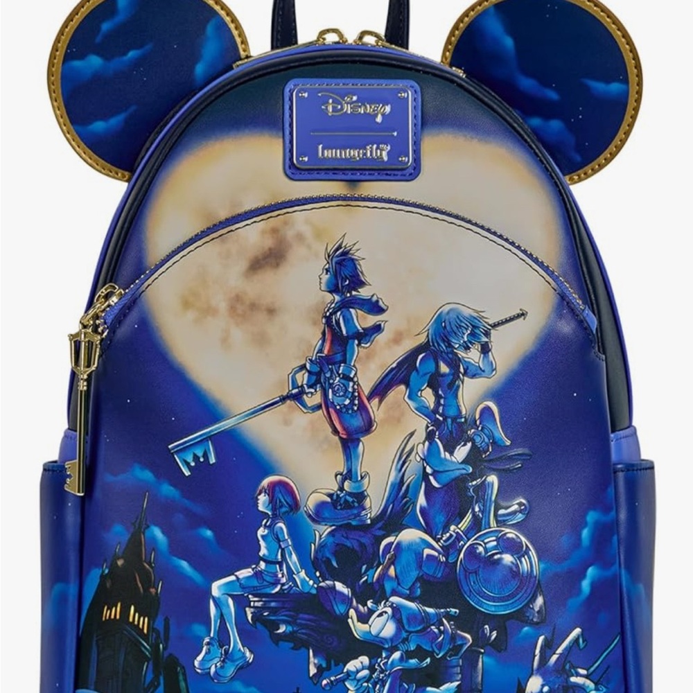 Loungefly Blue Kingdom Hearts Backpack